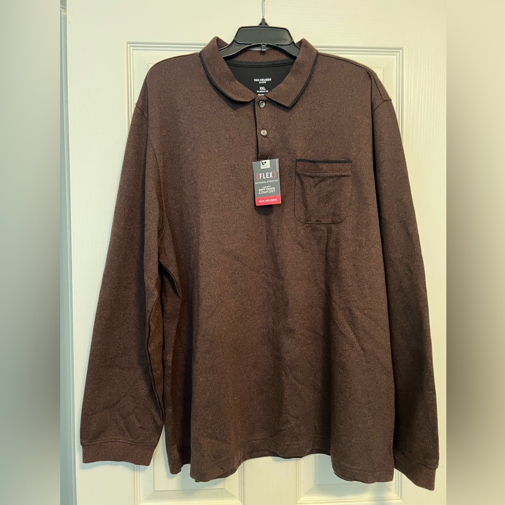 Men’s Collar Long Sleeve XXL